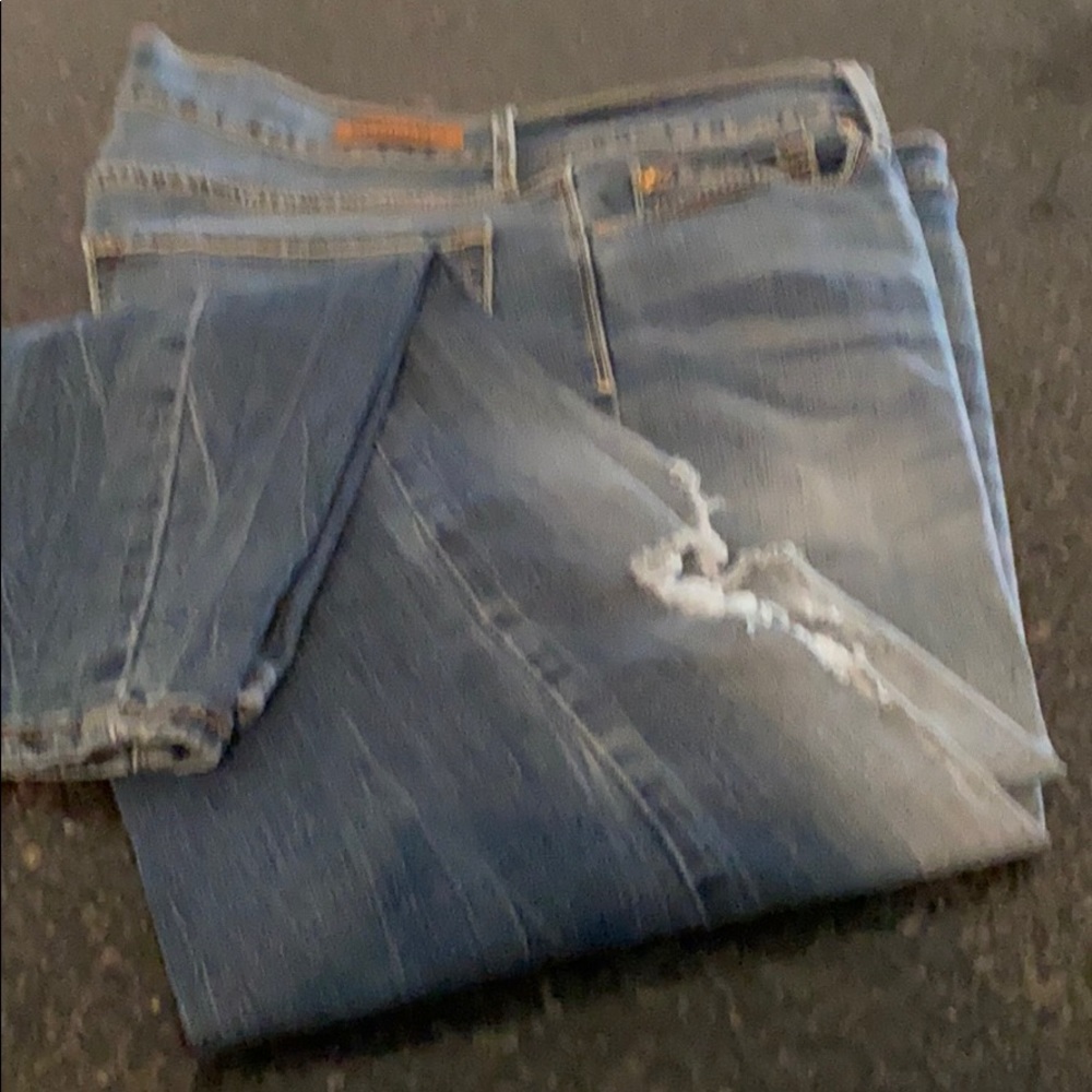 High rise NEW ankle jegging jeans size 13